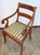 Brown 19th Century Antique Edwardian / Sheraton Revival Style Mahogany Armchair For Sale - Image 8 of 11