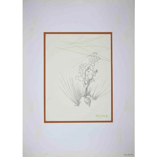 The Fall is an original artwork realized in the 1970s by the Italian Contemporary artist Leo Guida (1992 - 2017). Original...