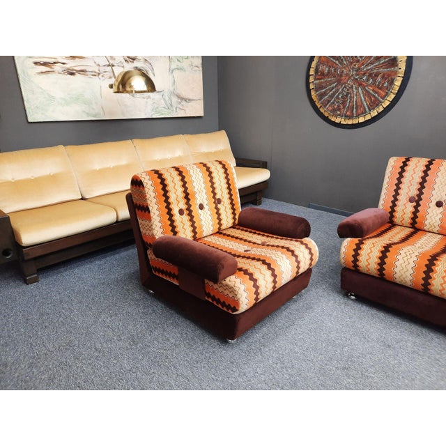Pop Art Modular Seating Set, 1970s, Set of 6 For Sale - Image 9 of 18