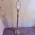 Mid 20th Century Vintage Modern Chrome & Brass-Toned Floor Lamp With Black Drum Shade For Sale - Image 5 of 11
