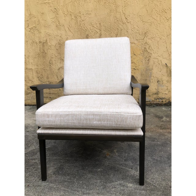 Brown 1960s Mid-Century Danish Lounge Chair For Sale - Image 8 of 8