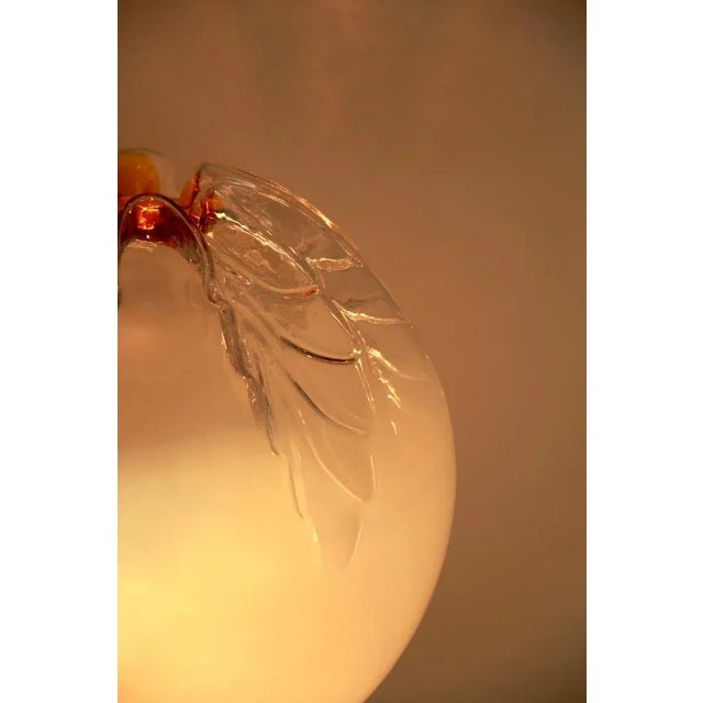 Onyx and Murano Glass Onice Table Lamp from Mazzega, Italy, 1970s For Sale - Image 10 of 12