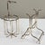 Metal Vintage Silver-Plated Wine Bottle Caddy For Sale - Image 7 of 8