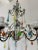 French Rainbow Pastel Confetti Candy Colors Opaline Drops Chandelier, Circa 1920 For Sale - Image 11 of 12