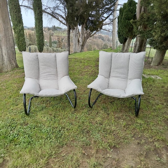 Model 8000 Armchairs by Italo Meroni for Cinova, 1976, Set of 2, in Very Good conditions. Designed 1970 to 1979 This piece...