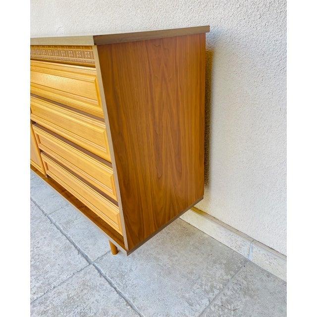 Wood Vintage Scandinavian Walnut Sideboard, 1960s For Sale - Image 7 of 13