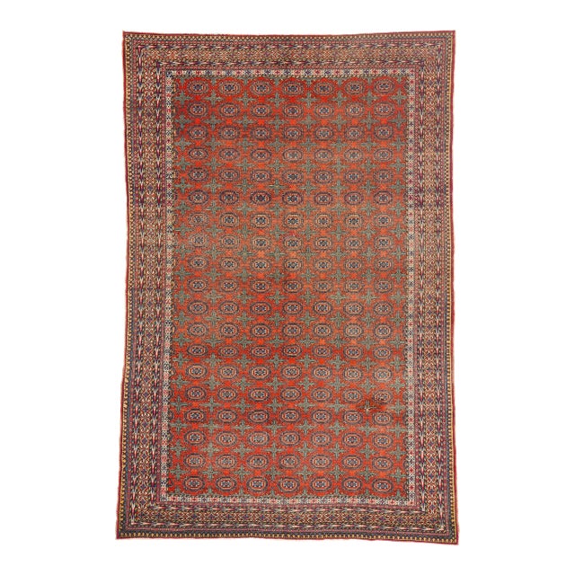 Vintage Turkish Sivas Rug, 07'04 X 11'01 For Sale