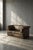 Vintage Mid-Century Modern Brutalist German Brown Leather 2-Seater Sofa, 1970s For Sale - Image 9 of 18
