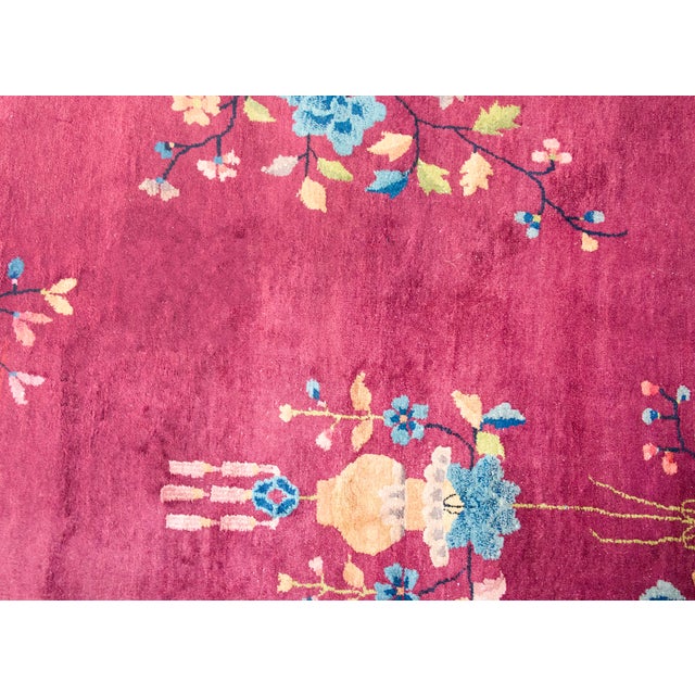 Early 20th Century Chinese Art Deco Rug For Sale - Image 4 of 13
