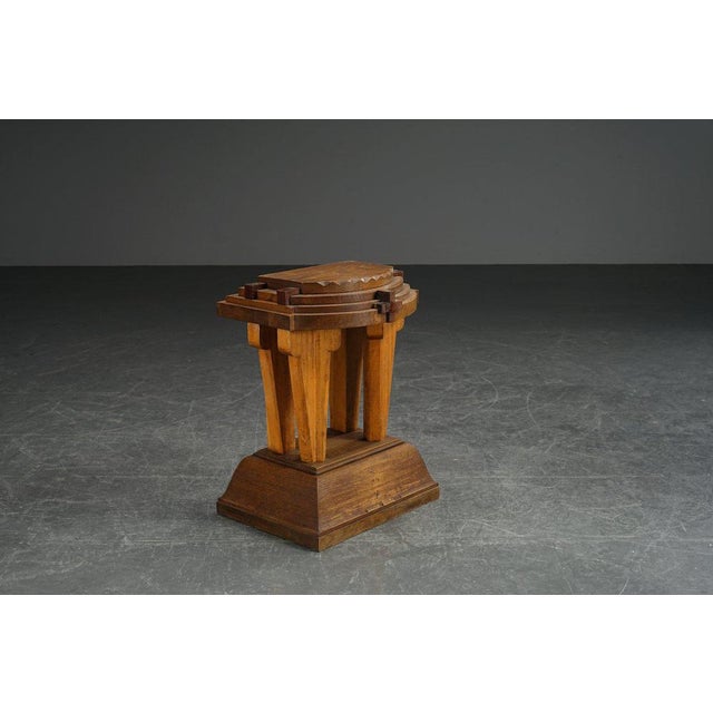 Dutch Church Pedestal, 1920s For Sale - Image 4 of 18