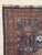 Persian Antique Senneh Rug with Multicolored Silk Warp, Handmade, Ivory, Red, Light Blue For Sale - Image 3 of 6