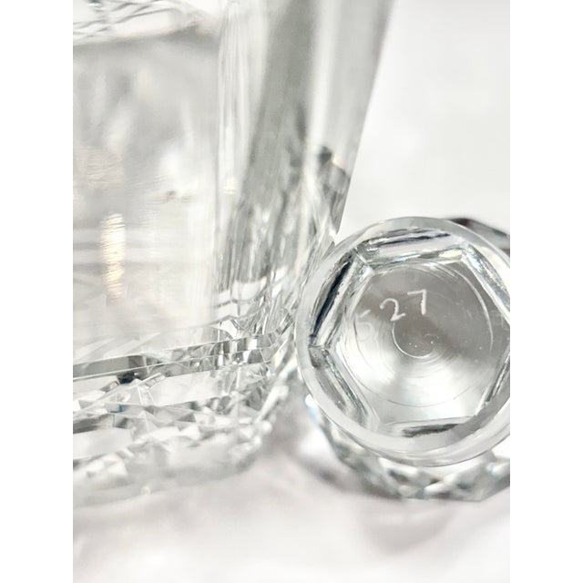 Traditional Vintage Edinburgh Cut Crystal Decanter 9.75” For Sale - Image 3 of 8