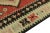 1950s 1950s Vintage Tribal Kilim in Red, Beige-Brown, Geometric Medallion Patterns For Sale - Image 5 of 7