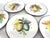 1970s Italian Hand-Painted Ceramic Plates With Fruit Motifs- Set of 5 For Sale - Image 10 of 11