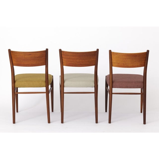 Brown Vintage German Chairs from Lübke, 1960s, Set of 5 For Sale - Image 8 of 10
