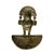 Vintage Pre-Columbian Style Brass Fertility Figure Sculpture For Sale - Image 4 of 4