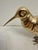 Vintage Hollywood Regency Brass Sandpiper Bird Sculpture For Sale - Image 10 of 10