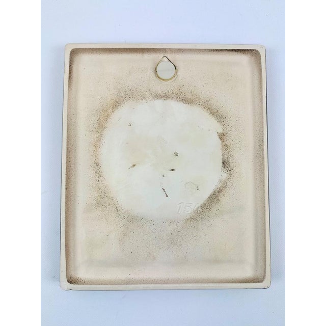 Black Mid-Century Modern Ceramic Wall Relief from Steuler, 1960s, Set of 3 For Sale - Image 8 of 18