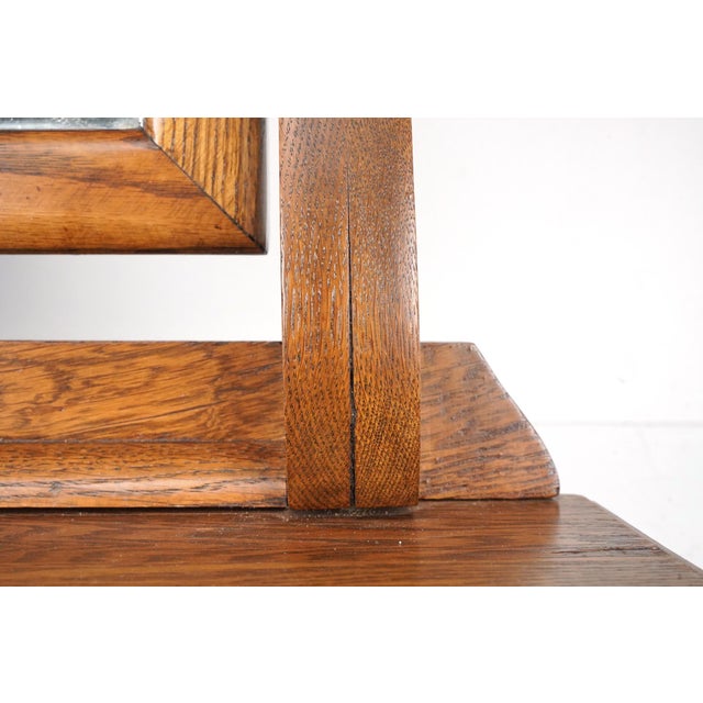 Antique American Empire Oak Bedroom Dresser For Sale - Image 6 of 15