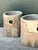 Handcrafted Faux Bois Cement Planters - A Pair For Sale - Image 17 of 18