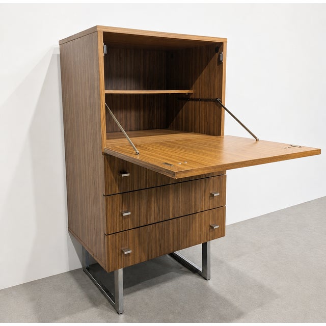 Mid-Century Highboard with Bar and Writing Desk, 1960s For Sale - Image 4 of 8