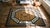 1930s Orange Arts & Crafts Floral American Hooked Rug 6' X 6' Handknotted Wool Carpet For Sale - Image 11 of 11