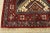 Yalameh Rug 3'5'' X 5'11'' Multicolor Wool Vintage Tribal Hand-Knotted Carpet For Sale - Image 10 of 12