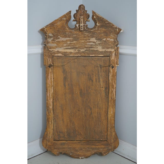 Vintage George III Gold Gilt Carved Framed Mirror For Sale - Image 12 of 12