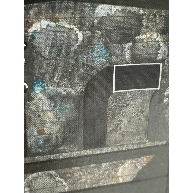 Black Tonino Caputo, Oil Painting Italian Cityscape Rome Architecture Tonino Antonio Caputo For Sale - Image 8 of 12