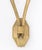 Contemporary Art Deco Style Brass 2-Branch Wall Sconces, Pair For Sale - Image 3 of 7