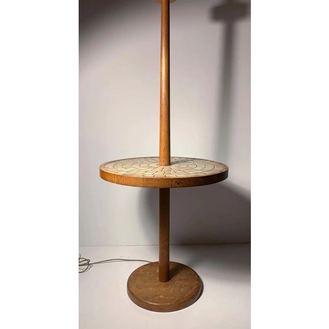 Mid-Century Modern Gordon Martz Floor Lamp For Sale - Image 3 of 10