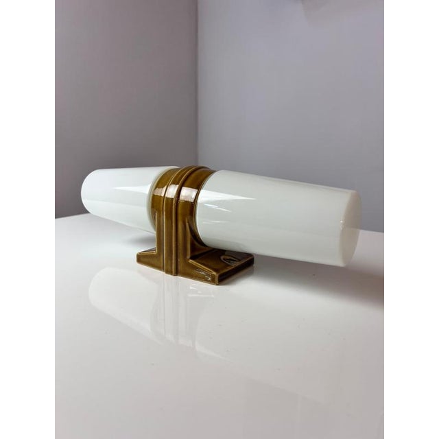 Brown Model 6060 Wall Lamp by Sigvard Bernadotte for Ifö For Sale - Image 10 of 10