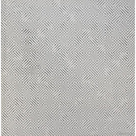 François Morellet, 2 trames de chevrons-positif, 1959, Silkscreen For Sale