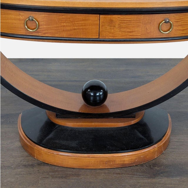 Vintage National Mt. Airy Vienna Console Table For Sale - Image 10 of 10
