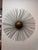 Ntage 40” Brass-Finish Starburst Sunburst Wall Sculpture For Sale - Image 4 of 10