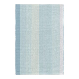 Dash & Albert by Annie Selke Shore Stripe Woven Cotton Rug, 2'6" x 12' For Sale