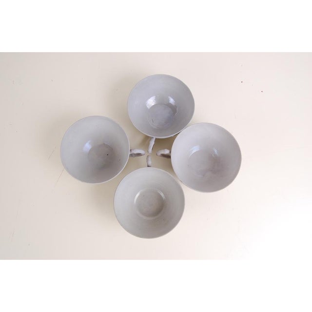 Oriental Tea Service in Hand-Painted Porcelain, Set of 9 For Sale - Image 18 of 18