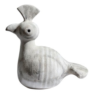 Vintage Terracotta Bird by Aldo Londi, 1960 For Sale