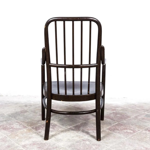 Set of A 63/F Armchairs by Josef Frank from Thonet, 1930s For Sale - Image 9 of 13