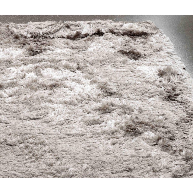 Contemporary Limited Edition Shag Carpet, 11' 11" X 11' 11" For Sale - Image 3 of 9