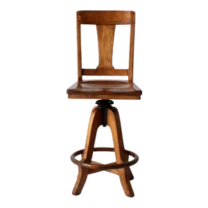 Vintage Arts & Crafts Drafting Stool
