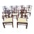 Henredon Furniture Set of Ten Chippendale Style Carved Mahogany Dining Chairs For Sale