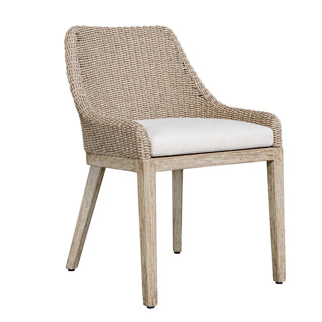 Paloma Outdoor Wicker Dining Chair For Sale - Image 9 of 10