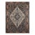 Antique Persian Malayer Area Rug, Hand-Knotted Wool, Geometric Medallion Pattern, Ivory & Navy,5x7 For Sale