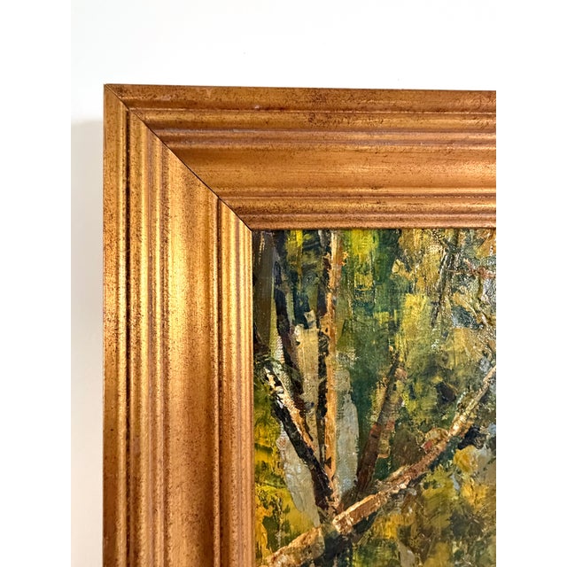 Vintage European Oil Landscape Painting For Sale - Image 13 of 15