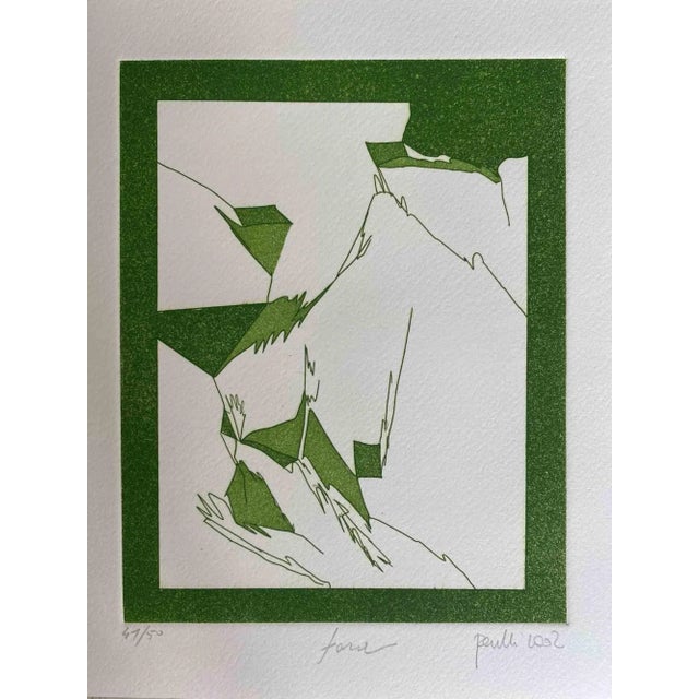 Mottetti is an original contemporary artwork realized by the italian contemporary artist achille perilli (rome, b.1927) in...