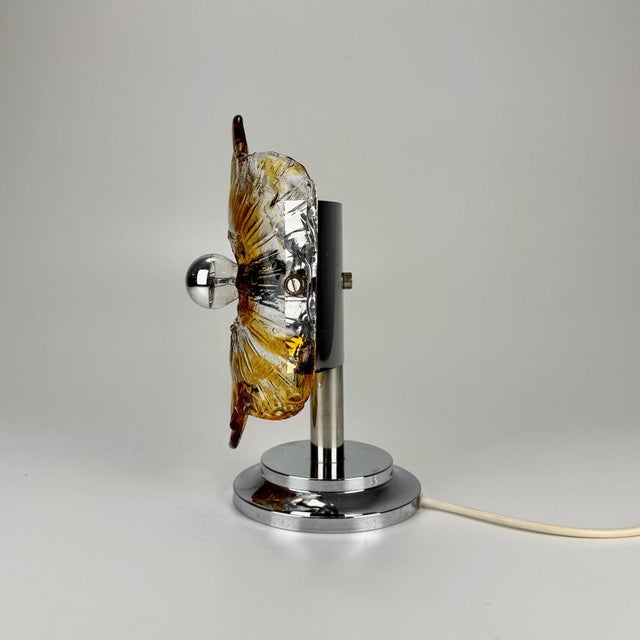 1970s Murano Table Lamp by Toni Zuccheri for Mazzega, 1970s For Sale - Image 5 of 9