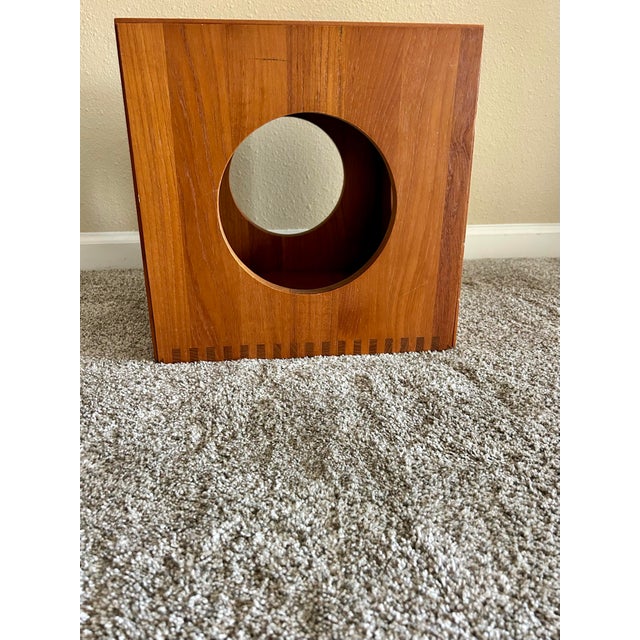 Richard Nissen 1970s Jens Quistgaard Cube Nesting Tables for Richard Nissen- A Pair For Sale - Image 4 of 7