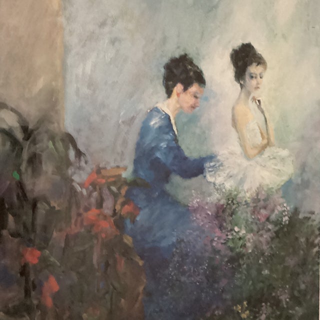 Mid 20th Century Original Limited Edition Lithograph “ Dressing the Ballerina “ by Joseph Dawley (1936-2008) For Sale - Image 10 of 12