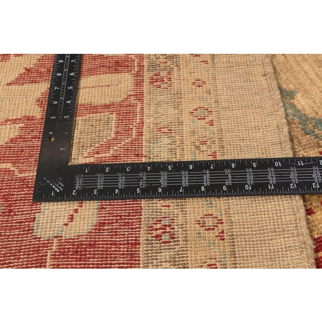 Textile Vintage Persian Sultanabad Rug, 13'07 X 18'04 For Sale - Image 7 of 10